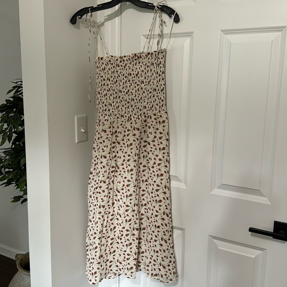 Reformation spaghetti strap dress. Size medium